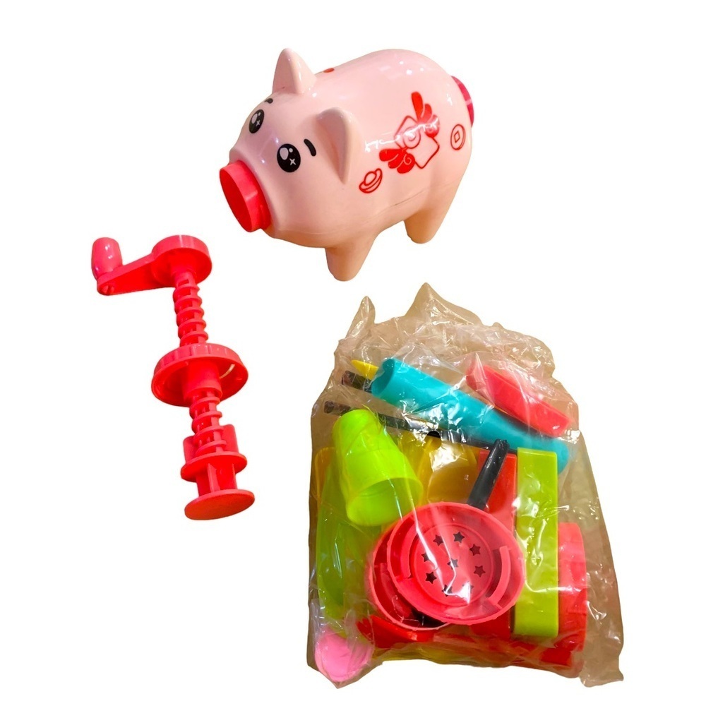 Pig Noodle & Ice Cream Maker Kits Accessories putty, Clay, dough Not Inc.